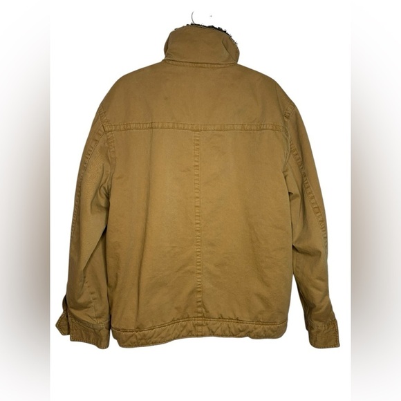 Aeropostale Men’s Chore Barn Utility Coat Full Zip Sherpa Lined Size Large - Picture 8 of 14